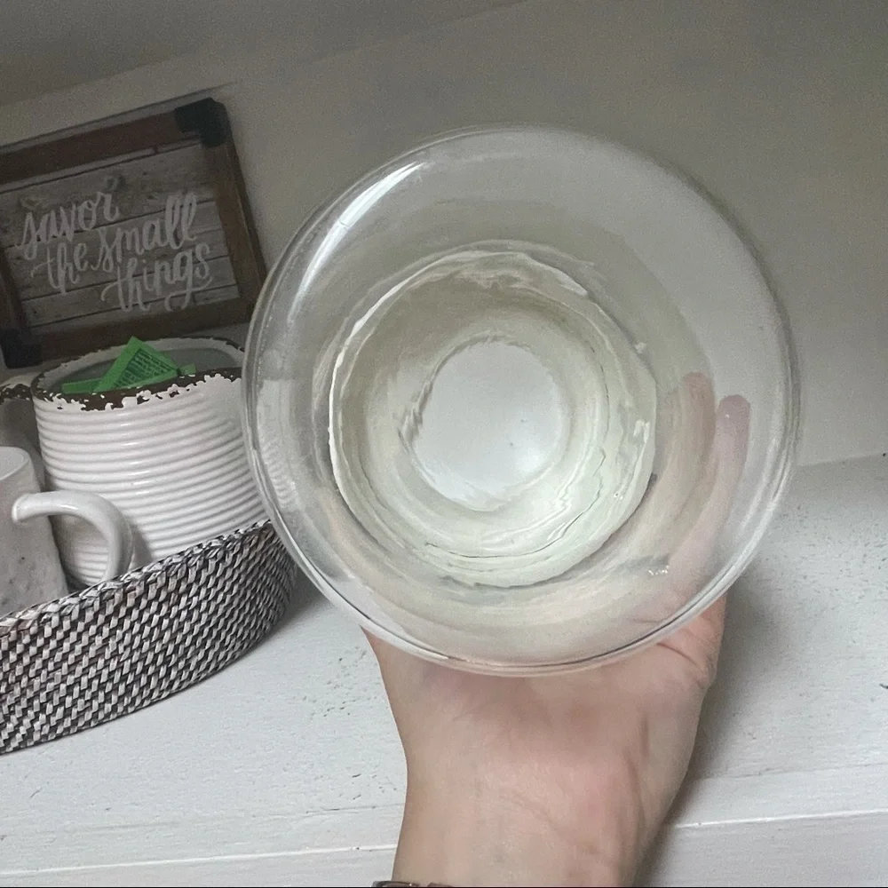 VINTAGE Spice of Life Glass Canister